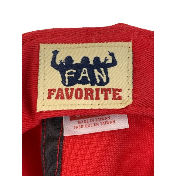 VTG Retro Los Angeles Angels Red Fan Favorite MLB Baseball Cap Adjust OS 8166 - Picture 2 of 10